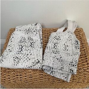 Calia by Carrie Underwood Work Out Set Size Small Sculpt Long Line Bra Leggings